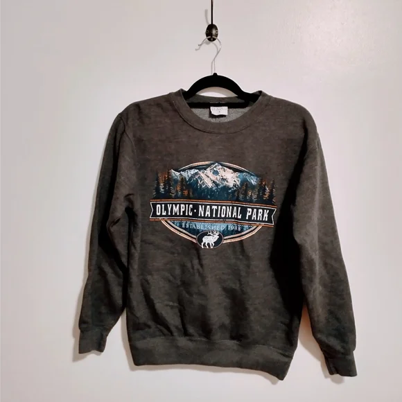 Prairie Mountain Tops Grey Sweatshirt Poshmark